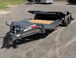 24' Horizon HET Bumper Pull Equipment Tilt Trailer Drive Over Fenders - (2) 10K Axles 015466 - Stryker Dealership Group