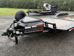 24' Horizon HET Bumper Pull Equipment Tilt Trailer Drive Over Fenders - (2) 10K Axles 019988 - Stryker Dealership Group
