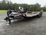 24' Horizon HET Bumper Pull Equipment Tilt Trailer Drive Over Fenders - (2) 10K Axles 019989 - Stryker Dealership Group