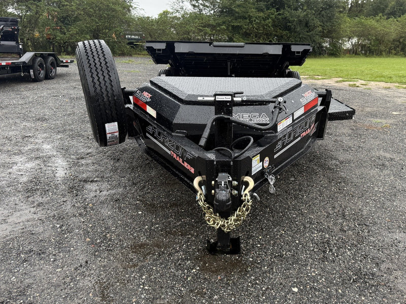 24' Horizon HET Bumper Pull Equipment Tilt Trailer Drive Over Fenders - (2) 10K Axles 019989 - Stryker Dealership Group