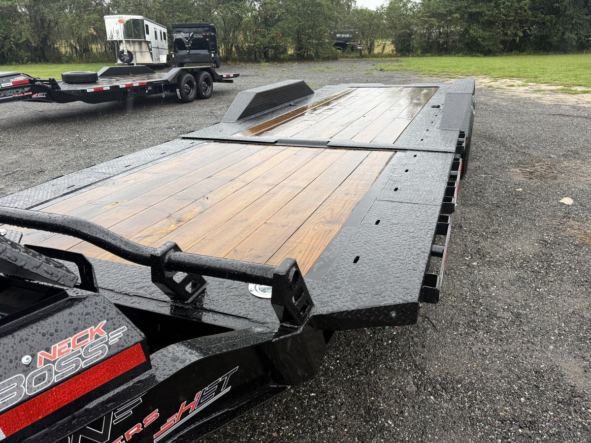 24' Horizon HET Bumper Pull Equipment Tilt Trailer Drive Over Fenders - (2) 10K Axles 019989 - Stryker Dealership Group