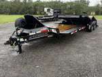 24' Horizon HET Bumper Pull Equipment Tilt Trailer Drive Over Fenders - (2) 10K Axles 019989 - Stryker Dealership Group