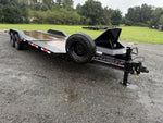 24' Horizon HET Bumper Pull Equipment Tilt Trailer Drive Over Fenders - (2) 10K Axles 019990 - Stryker Dealership Group