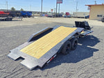 24' Horizon HET Bumper Pull Equipment Tilt Trailer Drive Over Fenders - (2) 10K Axles 15463 - Stryker Dealership Group