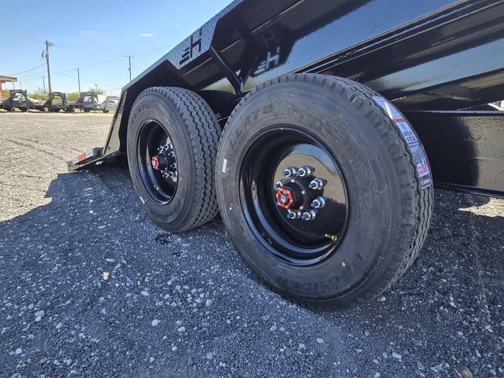 24' Horizon HET Bumper Pull Equipment Tilt Trailer Drive Over Fenders - (2) 10K Axles 15463 - Stryker Dealership Group