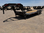 24' Horizon HET Gooseneck Equipment Tilt Trailer Drive Over Fenders - (2) 10K Axles 016852 - Stryker Dealership Group