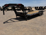 24' Horizon HET Gooseneck Equipment Tilt Trailer Drive Over Fenders - (2) 10K Axles 016852 - Stryker Dealership Group