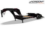 24' Horizon HET Gooseneck Equipment Tilt Trailer Drive Over Fenders - (2) 10K Axles 016852 - Stryker Dealership Group