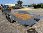 24' Horizon HET Gooseneck Equipment Tilt Trailer Drive Over Fenders - (2) 10K Axles 016856 - Stryker Dealership Group