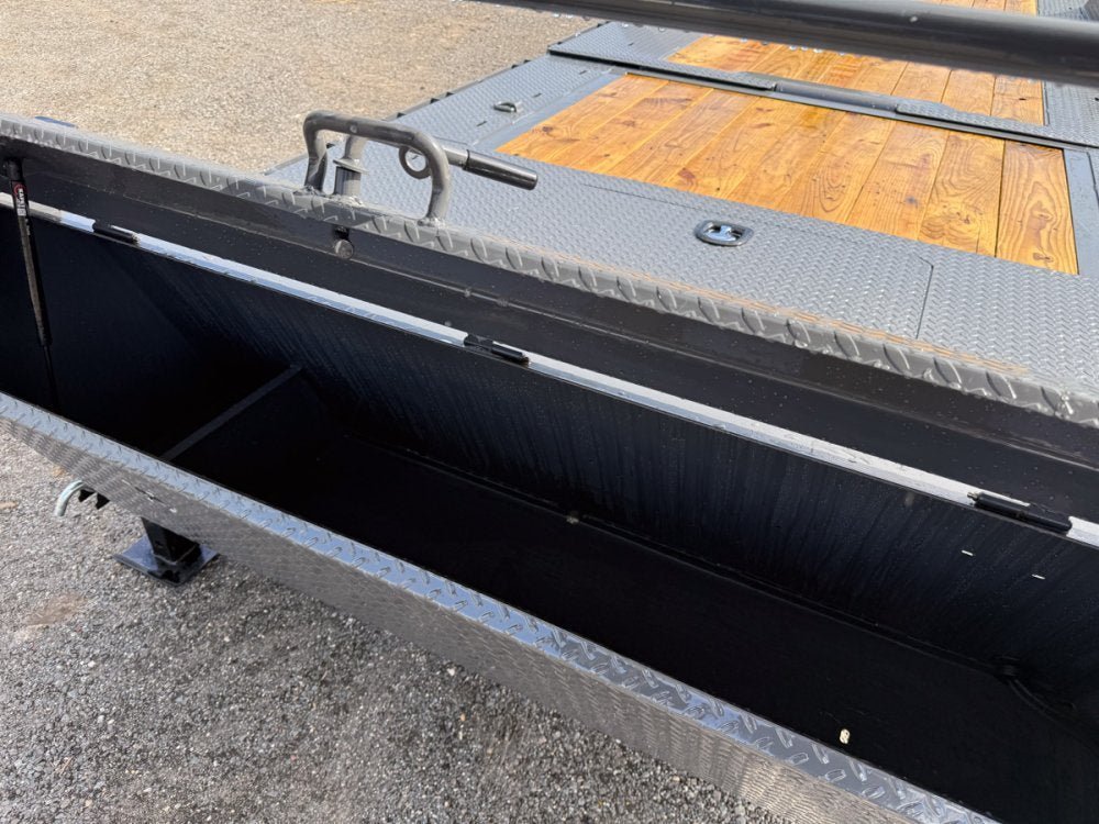 24' Horizon HET Gooseneck Equipment Tilt Trailer Drive Over Fenders - (2) 10K Axles 016856 - Stryker Dealership Group