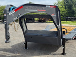 24' Horizon HET Gooseneck Equipment Tilt Trailer Drive Over Fenders - (2) 10K Axles 016856 - Stryker Dealership Group