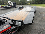 24' Horizon HET Gooseneck Equipment Tilt Trailer Drive Over Fenders - (2) 10K Axles 019985 - Stryker Dealership Group