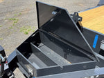 24' I - Beam Equipment Trailer Mega Ramps BP - 8k Axles - 17.6k 2007 - Stryker Dealership Group