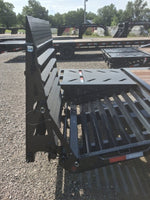 24' Iron Bull ETG Gooseneck Equipment Trailer Mega Ramps Drive Over Fenders - (2) 7,000 lb Axles 914832 - Stryker Dealership Group