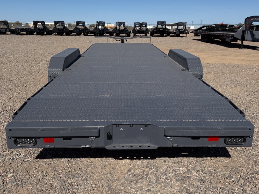 24' RawMaxx ECX Equipment Trailer Slide In Ramps - (2) 8k Axles 129518 - Stryker Dealership Group