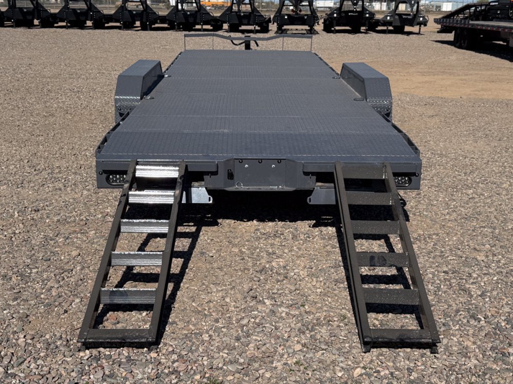 24' RawMaxx ECX Equipment Trailer Slide In Ramps - (2) 8k Axles 129518 - Stryker Dealership Group