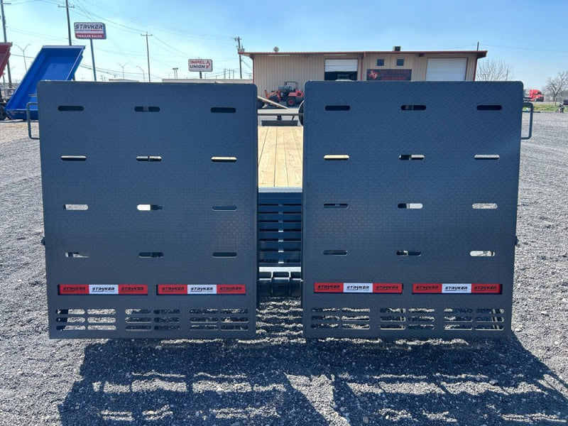 24' Stryker SET Bumper Pull Equipment Trailer DOF - (2) 7K Axles 3795 - Stryker Dealership Group