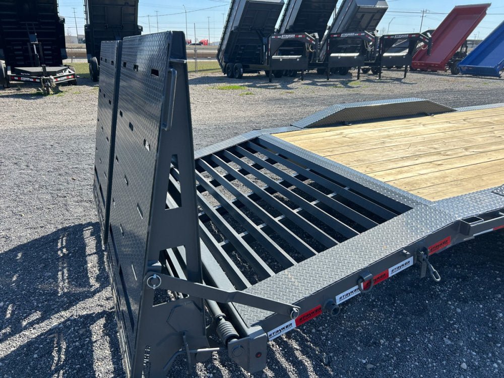 24' Stryker SET Bumper Pull Equipment Trailer DOF - (2) 7K Axles 3795 - Stryker Dealership Group