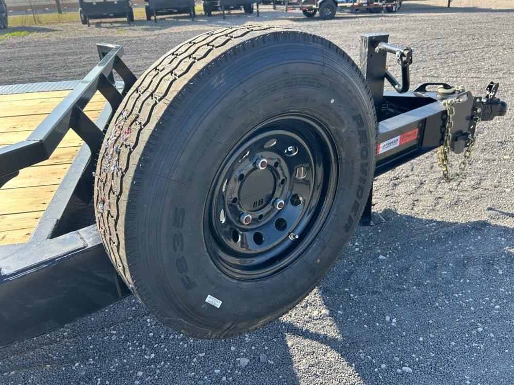 24' Stryker SET Bumper Pull Equipment Trailer DOF - (2) 8K Axles 3790 - Stryker Dealership Group