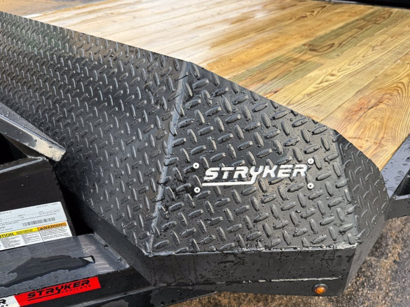 24' Tilt Trailer Drive Over Fenders, 8K Axles 003802 - Stryker Dealership Group
