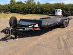 24' Tilt Trailer Drive Over Fenders, Steel Floor, 8K Axles 003822 - Stryker Dealership Group