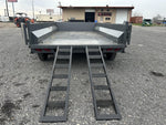 14' Stryker EDT Bumper Pull Dump Trailer 20" Side Walls - (2) 7k Axles 4055