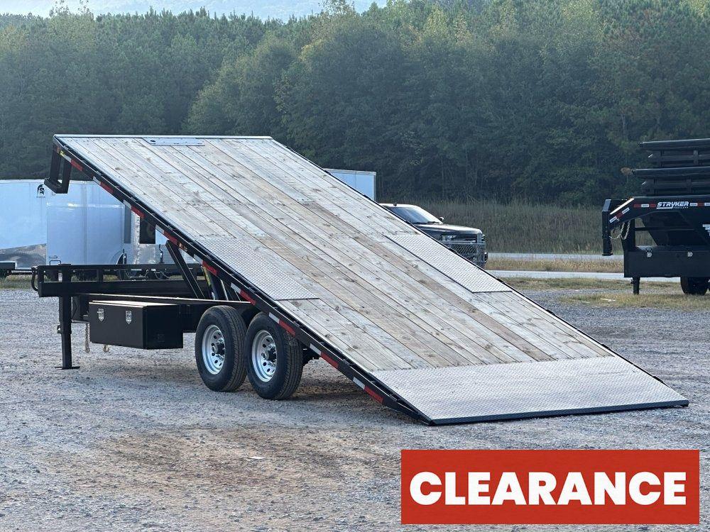 24' Bumper Pull Tilt Deckover Trailer - 7k Axles - Deckover Tilt - Deckover Trailers - Stryker Dealership Group
