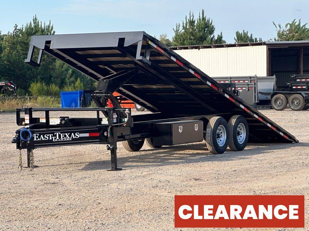 24' Bumper Pull Tilt Deckover Trailer - 7k Axles - Deckover Tilt - Deckover Trailers - Stryker Dealership Group