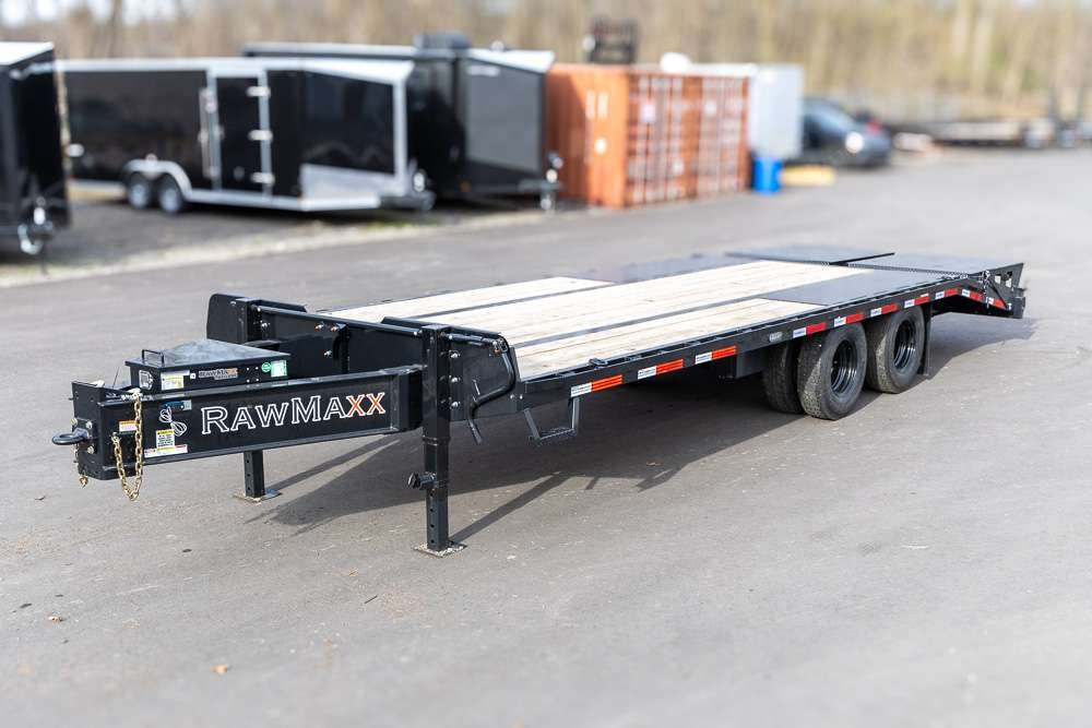 24' FDX Equipment Trailer (2) 12k Ele/Hyd Axles (8) 14ply Tires 113351 - Equipment Trailers - Stryker Dealership Group