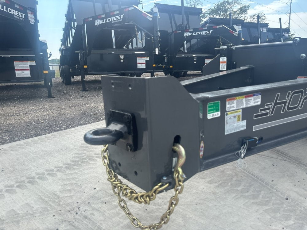 24' FHZSS Pintle Hitch Deckover (2) 10K Axles Super Single 18 Ply Tires Mega Ramps - Pintle Hitch Deckover/DO 10K MR SS - Stryker Dealership Group