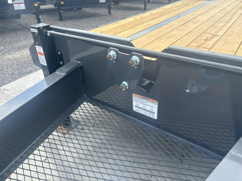 24' FHZSS Pintle Hitch Deckover (2) 10K Axles Super Single 18 Ply Tires Mega Ramps - Pintle Hitch Deckover/DO 10K MR SS - Stryker Dealership Group