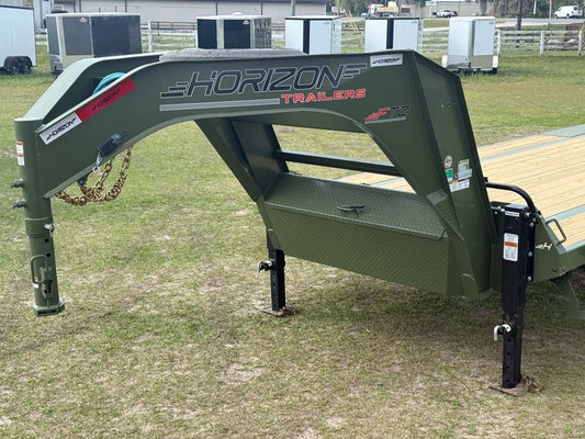 24' FTZ GN Deckover (2) 7K Axles - Monster Ramps - Equipment Trailers/Deckover - Stryker Dealership Group