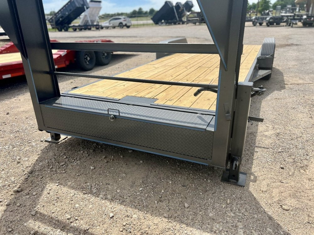 24' Gooseneck Tilt Trailer 6k Axles - Equipment Tilt - Stryker Dealership Group