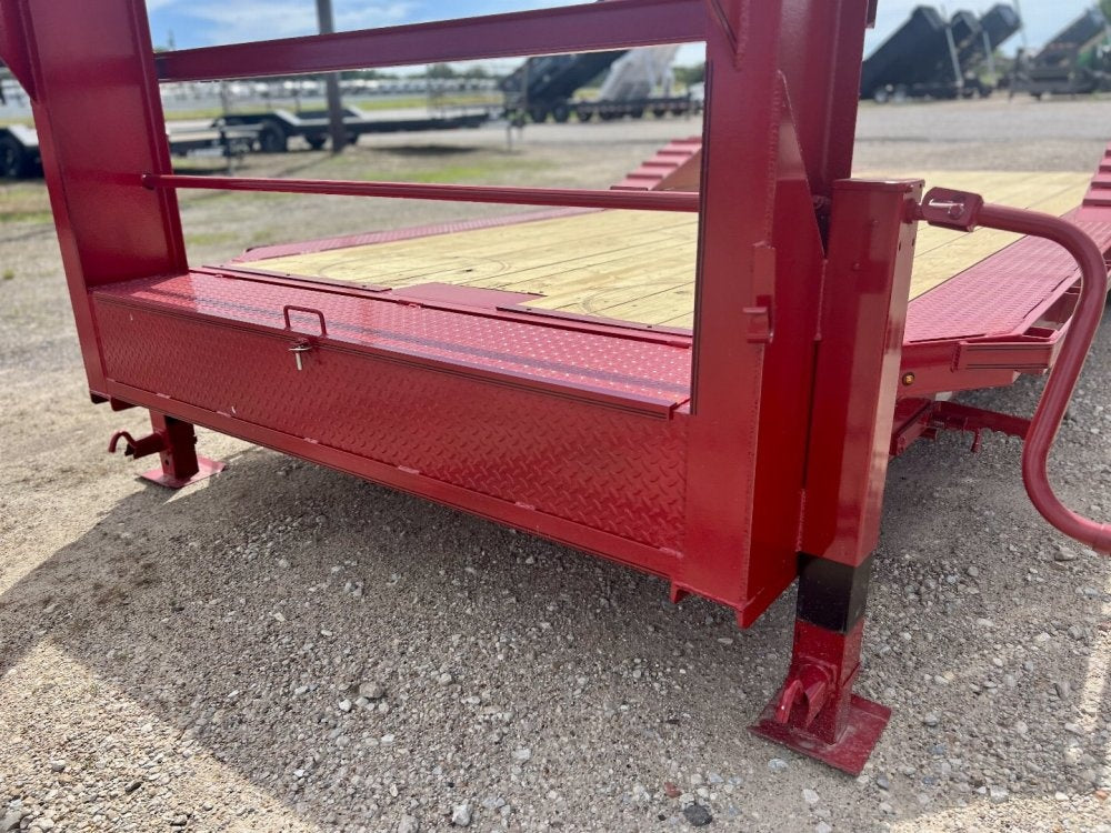 24' Gooseneck Tilt Trailer 6k Axles - Equipment Tilt - Stryker Dealership Group