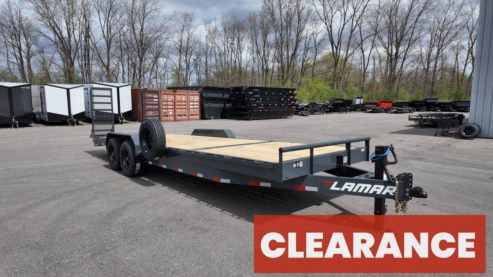 24' H8 Bumper Pull 8K Axles 2' Dovetail - Equipment Trailers - Stryker Dealership Group