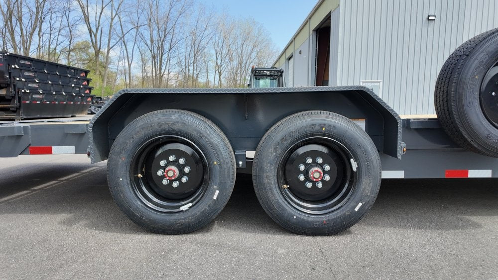 24' H8 Bumper Pull Mega Ramps 8K Axles - Equipment Trailers - Stryker Dealership Group