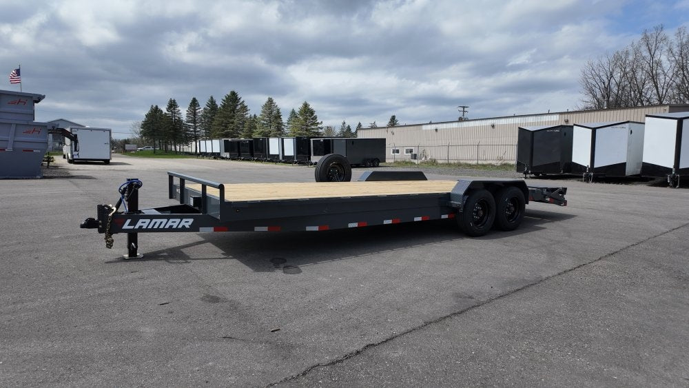 24' H8 Bumper Pull Mega Ramps 8K Axles - Equipment Trailers - Stryker Dealership Group