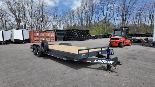 24' H8 Bumper Pull Mega Ramps 8K Axles - Equipment Trailers - Stryker Dealership Group