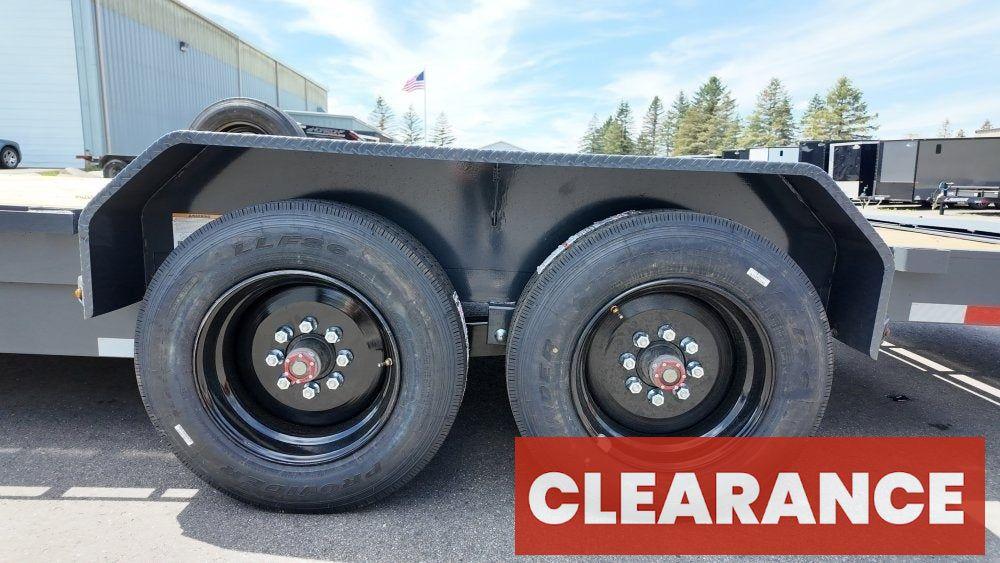 24' H8 Bumper Pull Mega Ramps 8K Axles - Equipment Trailers - Stryker Dealership Group