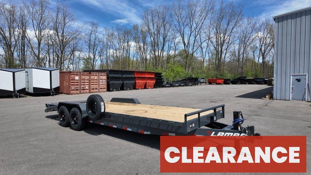 24' H8 Bumper Pull Mega Ramps 8K Axles - Equipment Trailers - Stryker Dealership Group