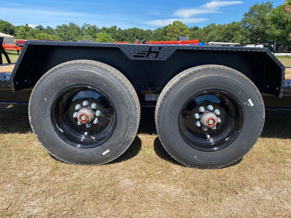 24' HEH BP Equipment 2-10k Axles Stand Up Ramps 003752 - Equipment Trailers - Stryker Dealership Group