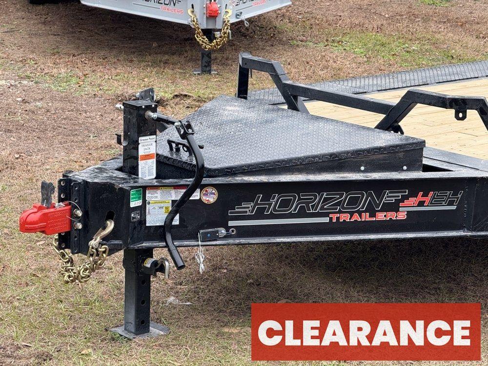 24' HEH Bumper Pull Equipment Trailer (2) 10K Axles, Drive Over Fenders, 3' Dove W/ Mountain Ramps - Equipment Trailers - Stryker Dealership Group