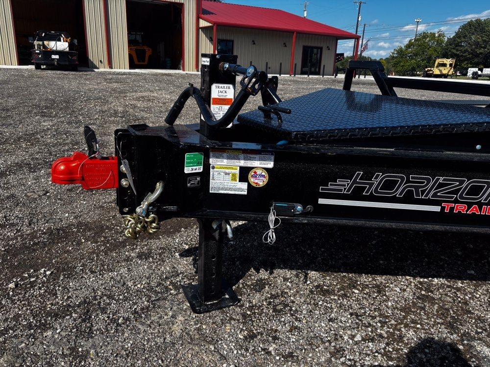 24' HEH Bumper Pull Equipment Trailer (2) 10K Axles, Drive Over Fenders, 3' Dove W/ Mountain Ramps - Drive Over Fenders/Equipment Trailers - Stryker Dealership Group