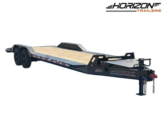 24' HEH Bumper Pull Equipment Trailer (2) 10K Axles, Drive Over Fenders, Slide In Ramps - Drive Over Fenders/Equipment Trailers - Stryker Dealership Group