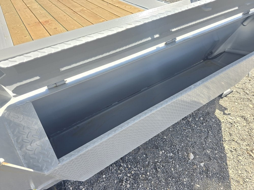 24' HEH Gooseneck Equipment Trailer (2) 10K Axles, Drive Over Fenders, 3' Dove W/ Mountain Ramps - Drive Over Fenders/Equipment Trailers - Stryker Dealership Group