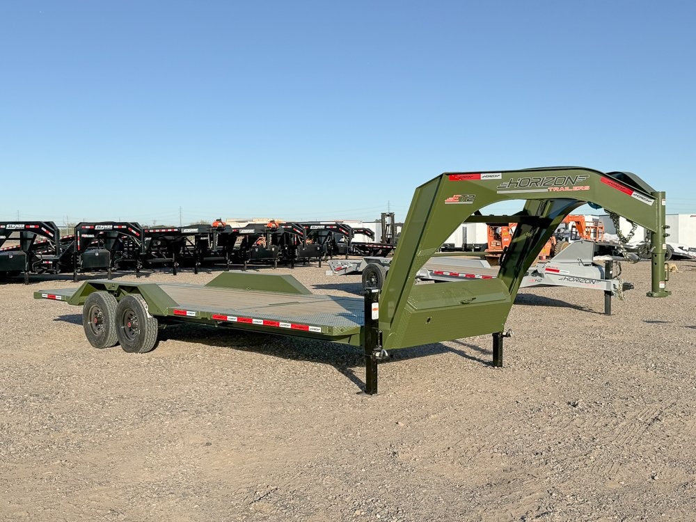 24' Horizon ETZ Bumper Pull Equipment Tilt Trailer - (2) 8k Axles - Equipment Trailers/Equipment Tilt - Stryker Dealership Group