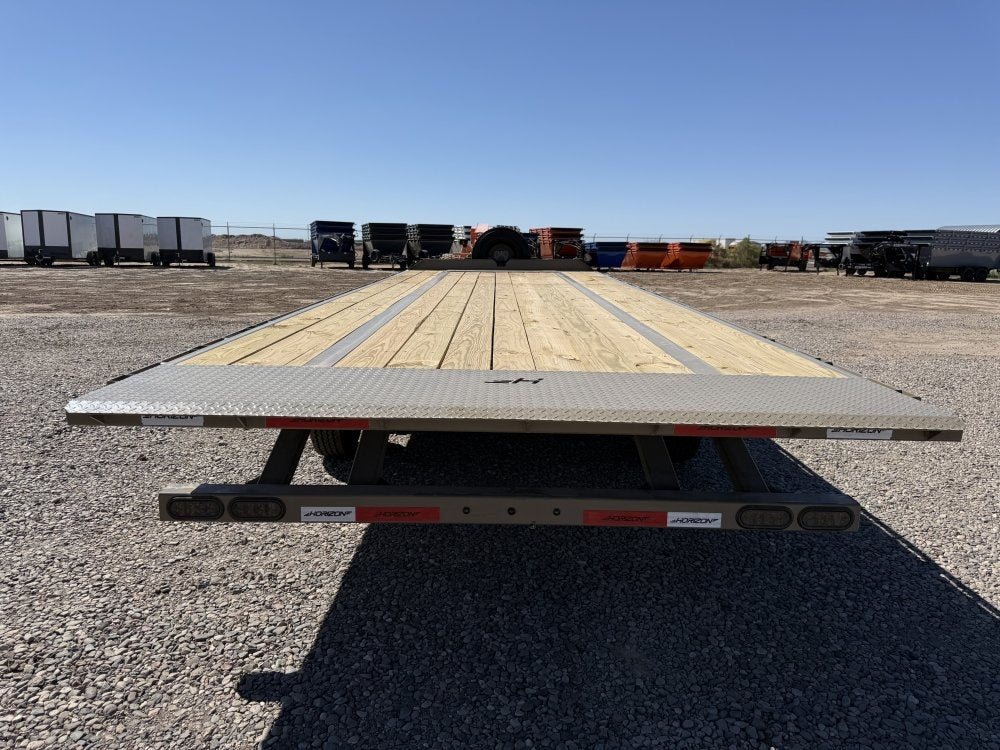 24' Horizon FFT Bumper Pull Full Deckover TIlt Trailer - (2) 10K Axles - Deckover Tilt - Deckover Trailers - Stryker Dealership Group