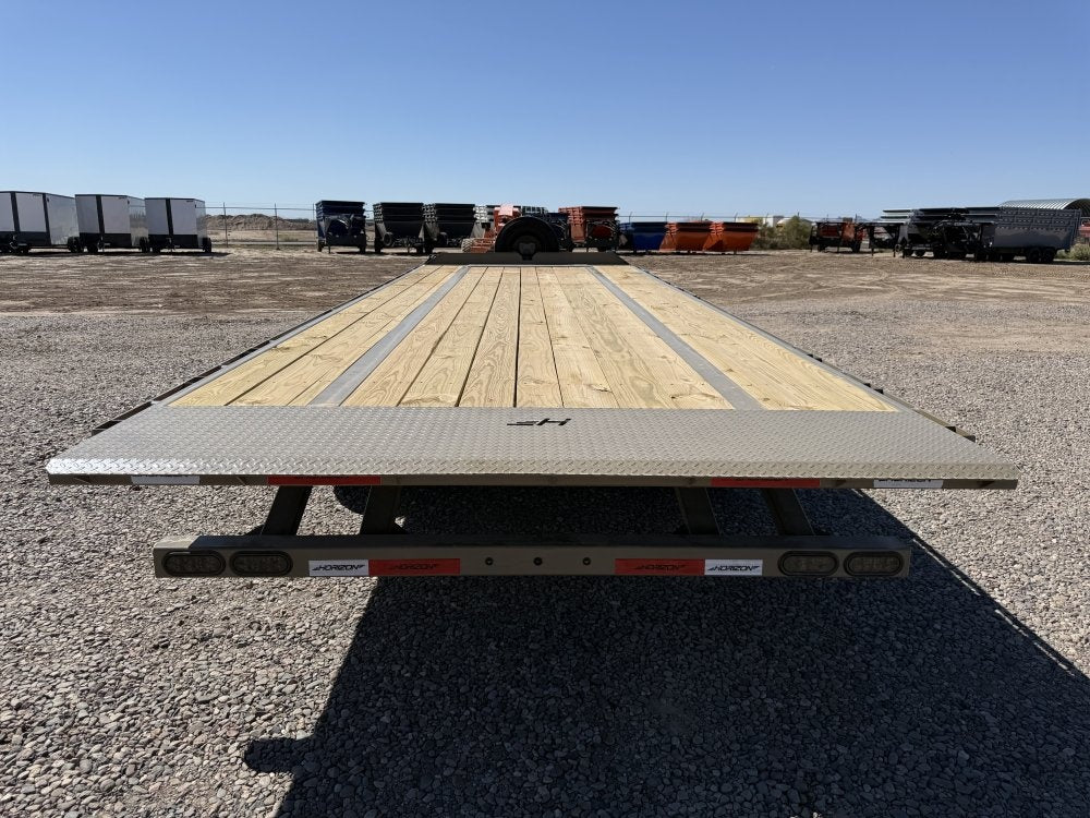 24' Horizon FFT Bumper Pull Full Deckover TIlt Trailer - (2) 10K Axles - Deckover Tilt - Deckover Trailers - Stryker Dealership Group