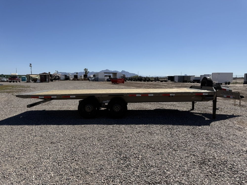 24' Horizon FFT Bumper Pull Full Deckover TIlt Trailer - (2) 10K Axles - Deckover Tilt - Deckover Trailers - Stryker Dealership Group