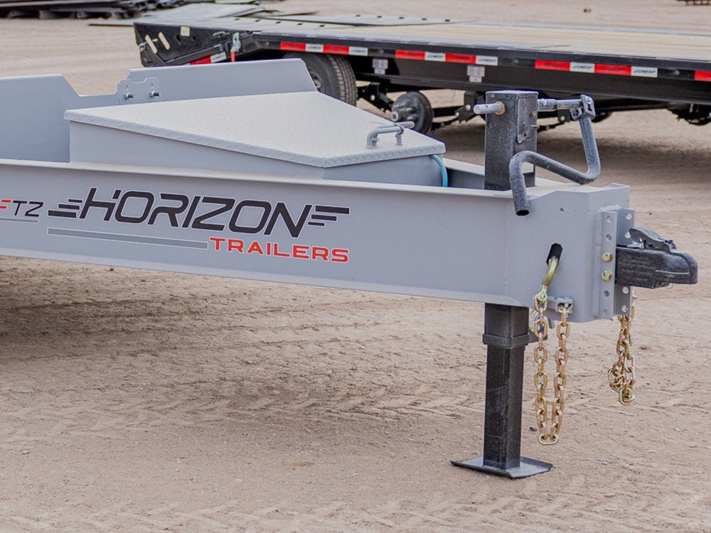 24' Horizon FTZ Bumper Pull Deckover Trailer Mega Ramps - (2) 7K Axles - Bumper Pull Deckover/DO 7K MR - Stryker Dealership Group